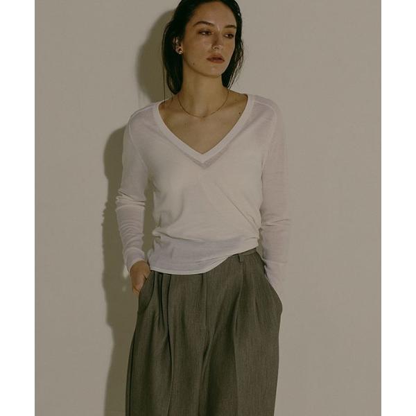 「ETRE TOKYO」 長袖ニット FREE オフホワイト レディース