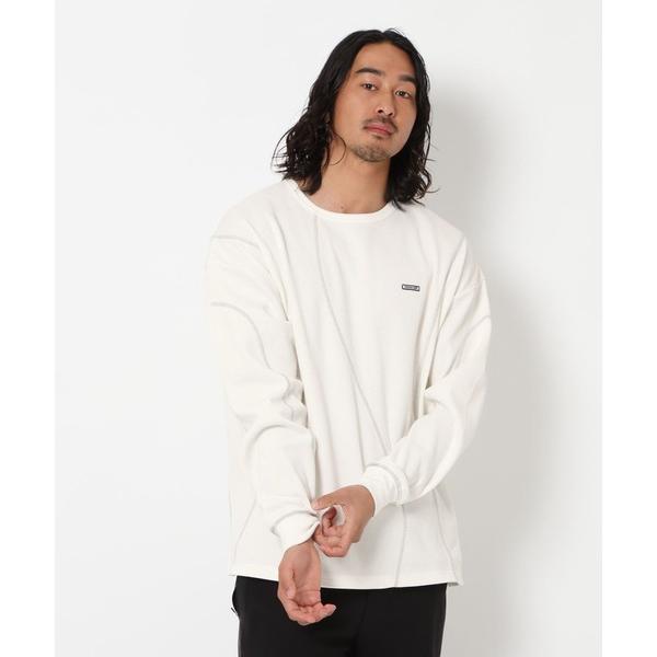 tシャツ 「HEREIAM MEN」ハニカムワッフルプルオーバー メンズ