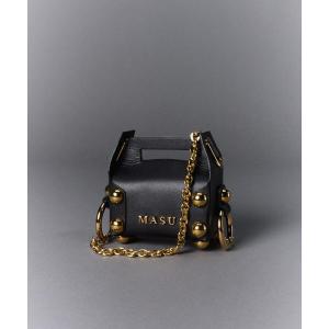 ショルダーバッグ MASU/エムエーエスユー/LEATHER CAKE BAG PETIT/M26U6OJ007 メンズ レディース