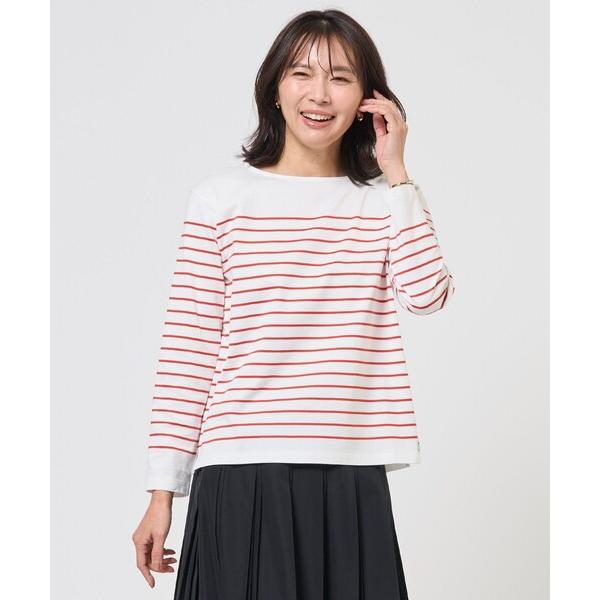 tシャツ バスクボーダー カットソー レディース