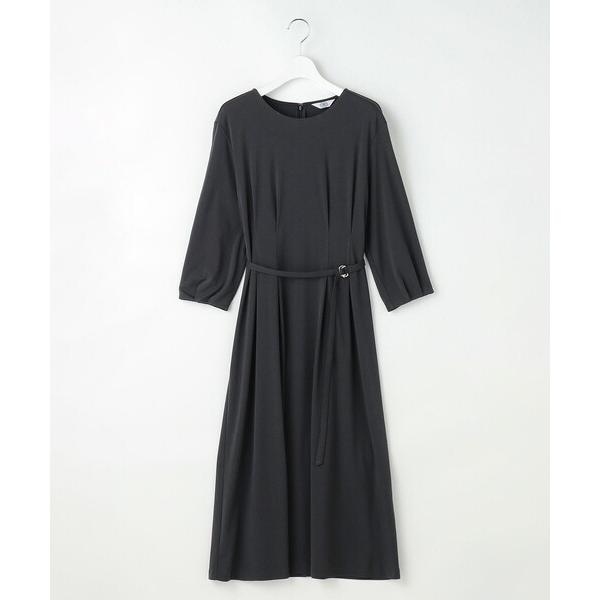 ワンピース トリアセスムース フレア ワンピース