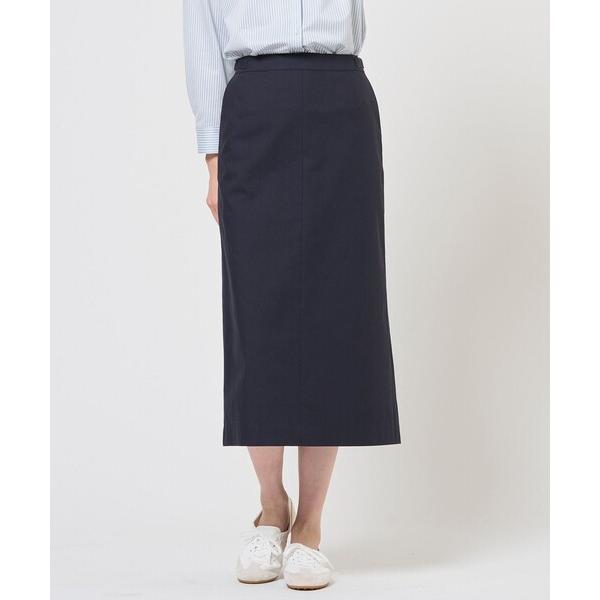 スカート TCリネン ドライツイル ナロー スカート