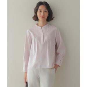 ブラウス シャツ 「WEB限定カラーあり」コンパクトエステネージュ スキッパー ブラウス レディース