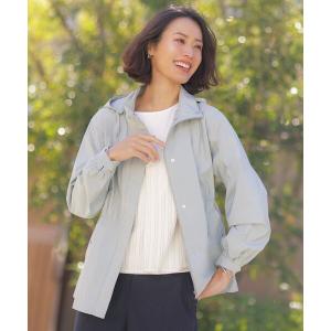 コート アウター 「2way・ライナー付き」スパンライクナイロンタッサー