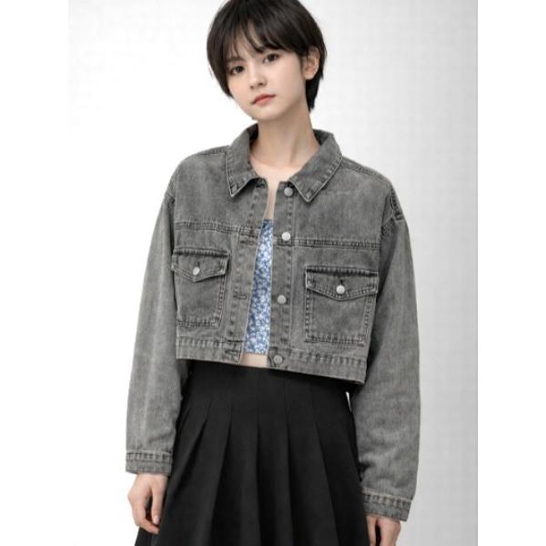 デニムジャケット gジャン 10ozデニムショートGジャン レディース