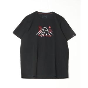 MAMMUT（マムート） tシャツ QD ロゴ プリント Tシャツ アジアン