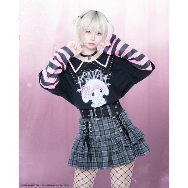tシャツ 「TRAVAS TOKYO/トラバス トーキョー」マイメロコラボレイヤードTEE レディー...
