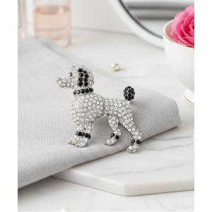 Jolly Poupee ブローチ ばんざいトイプードル レディース : ZOZOTOWN