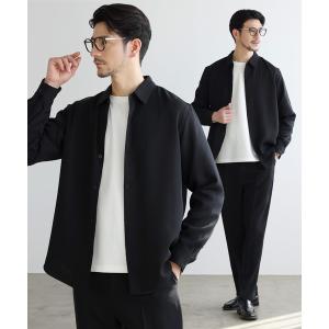 セットアップ 「防シワ・抗ピリング・接触冷感・ストレッチ・ウォッシャブル」 高機能フクレ二重織レギュラーカラーシャツ＆ロングパンツ2点セットアップ