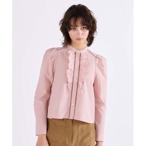 ブラウス シャツ modern sleeve jabot blouse レディース