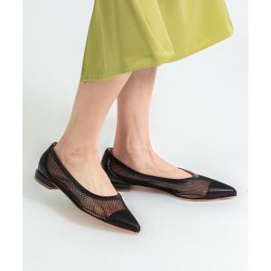 パンプス 「FABIO RUSCONI/ファビオルスコーニ」メッシュパンプス