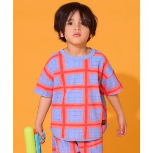 tシャツ 「吸水速乾」サーマルメッシュ総柄Tシャ...の商品画像