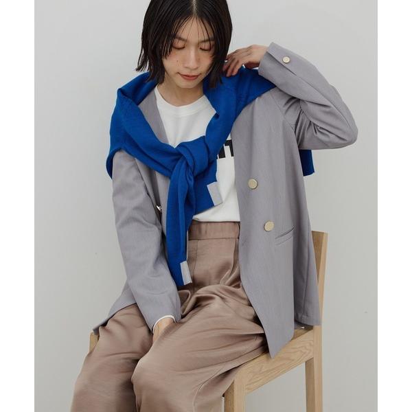 ジャケット テーラードジャケット 「イージーケア」ノーカラージャケット レディース