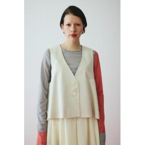 ベスト ジレ A line vest　　Aラインベスト レディース