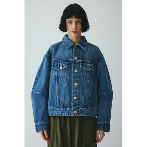 デニムジャケット gジャン Round form denim jacket　　ラウンドデニムジャケット レディース