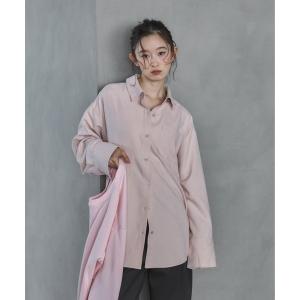 ブラウス シャツ ビンテージライクオーバーシャツ レディース