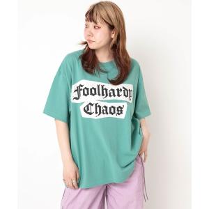 tシャツ M2632 プリントパッチBIG T レディース