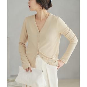 カーディガン Rib  カーディガン レディース