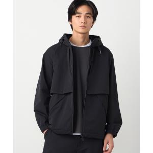 コート ジャケット ナイロンストレッチ二重織 マウンテンパーカー メンズ