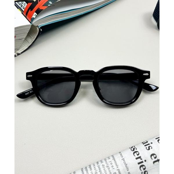 サングラス 「yield select」 ウェリントン型 サングラス 伊達メガネ カラーレンズ クリ...