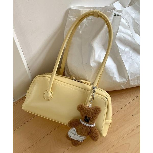 ショルダーバッグ バッグ スクエアシンプル ハンドボストンバッグ レディース