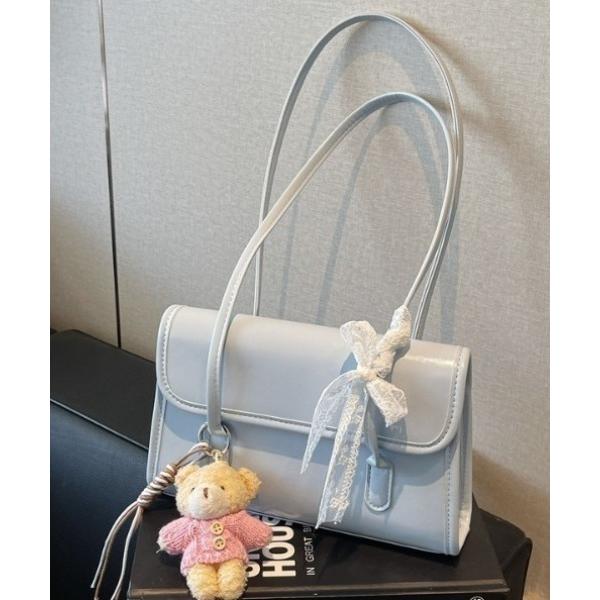 ショルダーバッグ バッグ 「レース付き」スクエアショルダーバッグ ミニバッグ レディース