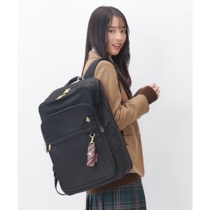 デイバック リュック 2ルーム通学リュック B4/15.6インチPC収納 68914 レディース