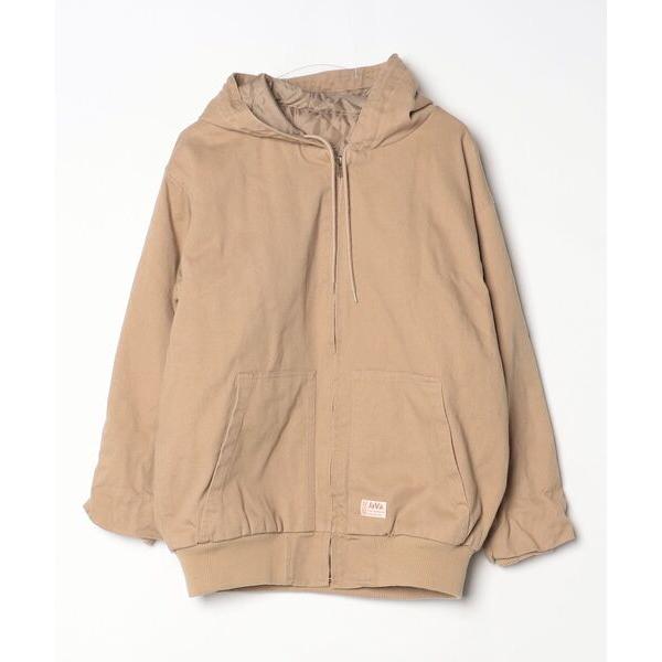 「Java」 ブルゾン M ベージュ レディース