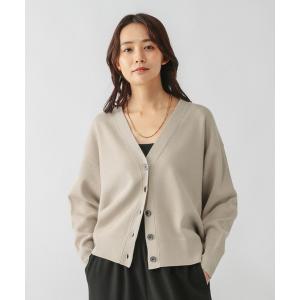 「GLOBAL WORK」 ニットカーディガン LARGE アイボリー レディース
