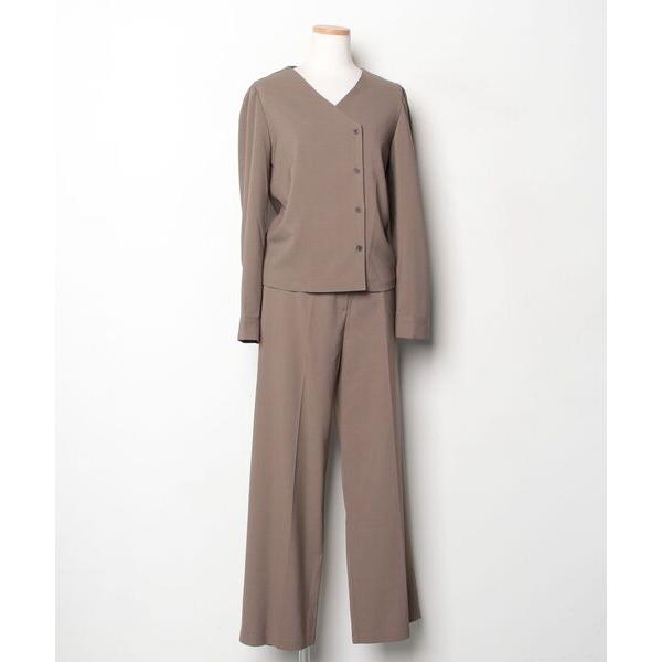 「by muni:r」 セットアップ MEDIUM ブラウン レディース