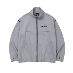 「FCMM」 ジャージブルゾン MEDIUM シルバー メンズ