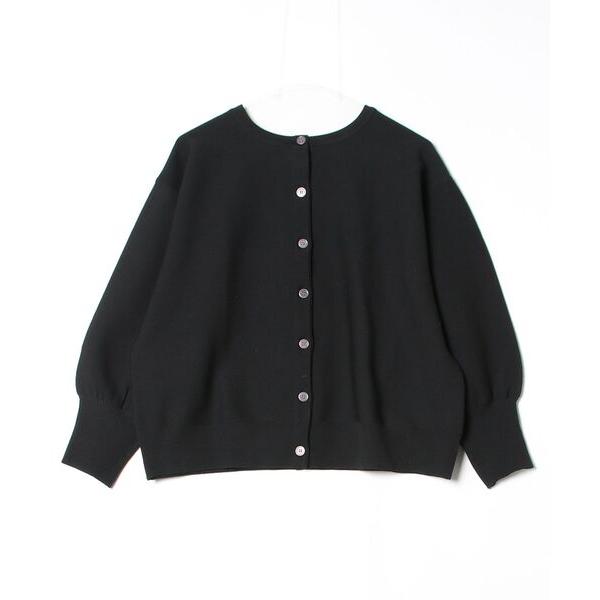 「mao made」 ニットカーディガン FREE ブラック レディース