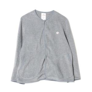DANTON ノーカラージャケット グレー 36 Danton（ダントン） ノーカラージャケット 36 グレー レディース