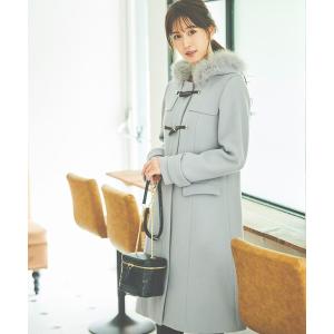 「LAISSE PASSE」 ダッフルコート 36 グレー レディース