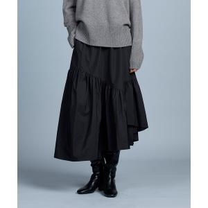 「N.O.R.C」 フレアスカート M ブラック レディース