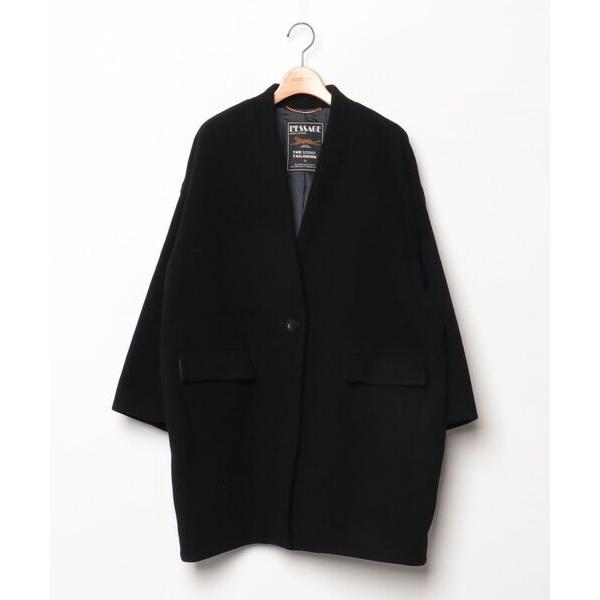 「journal standard L'essage」 ノーカラーコート FREE ブラック レディ...