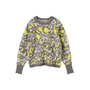 「MECRE」 長袖ニット F グレー レディース