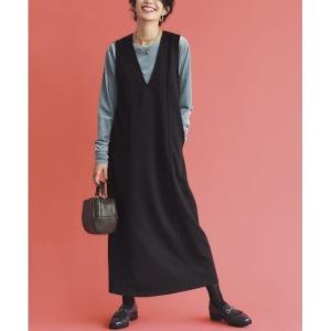 「IEDIT」 ノースリーブワンピース - ブラック レディース