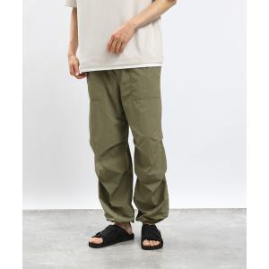 「GLOBAL WORK Smile Seed Store」 イージーパンツ LARGE ダークカーキ メンズ