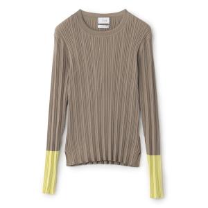 ニット セーター カラーブロックニット レディース