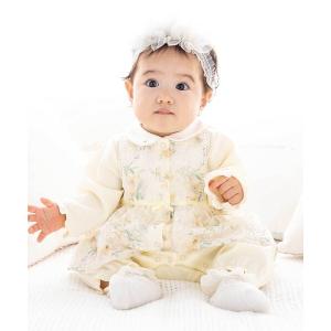 お揃い花柄ロンパース長袖カバーオールの買取情報