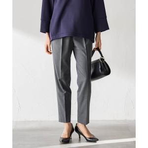 パンツ 「WEB限定」美シルエット裏起毛ストレッチパンツ「13号あり/毛玉防止」 レディース