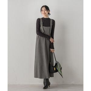 ジャンパースカート 両面ピーチ起毛ジャンスカ「洗濯機で洗える」