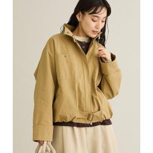 ブルゾン アウター ジップアップミリタリージャケット レディース