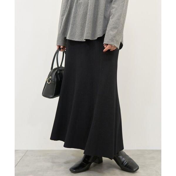 スカート リブマーメイドスカート