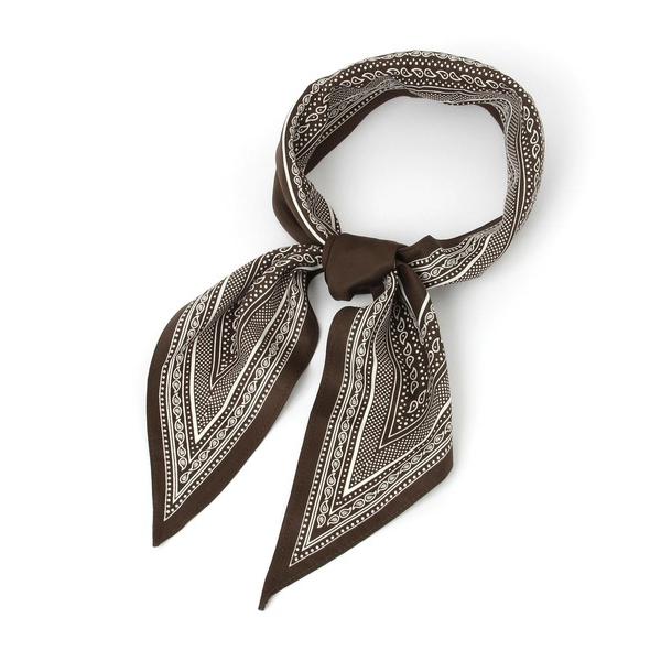 スカーフ バンダナ トライアングルプリントスカーフ/634189 レディース