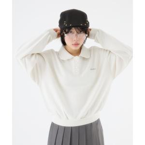 トレーナー スウェット 「日本限定」SWEAT POLO SHIRT / スウェットポロシャツ レディース