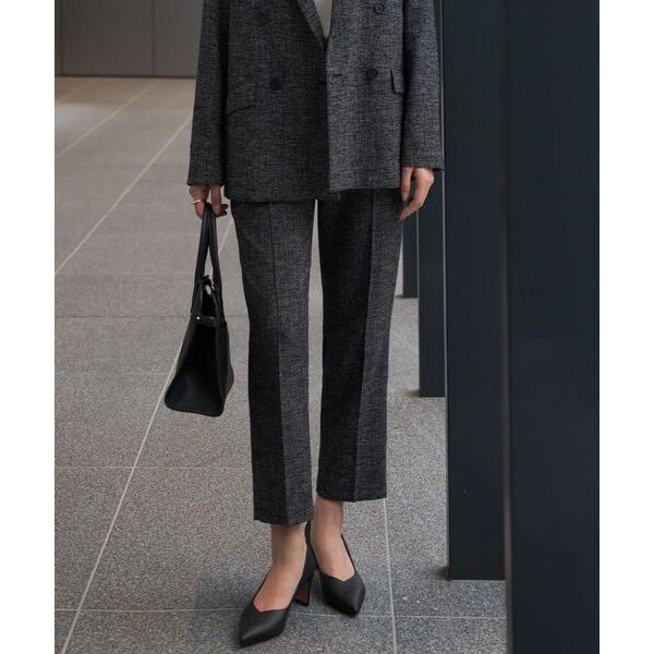 パンツ ミックスブッチャー クロップドパンツ レディース