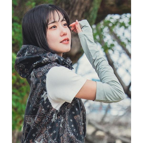 アームカバー キウUVカットアームカバー　吸水速乾・接触冷感　UVカット97％以上 レディース メン...