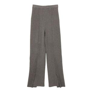 パンツ PIN TUCK CENTER VENTS PANTS レディース